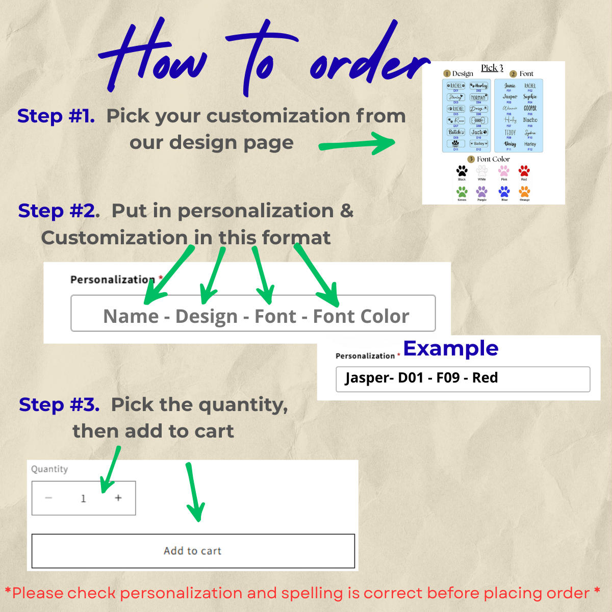 Custom Name Stainless Steel Pet Feeding Bowl